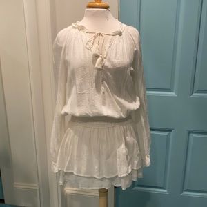 Paige size medium white dress